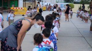 contagios en colegios