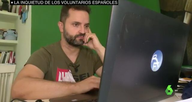El joven héroe de Majadahonda que probó la vacuna contra el Covid y falló: «Mi mujer tiene miedo»