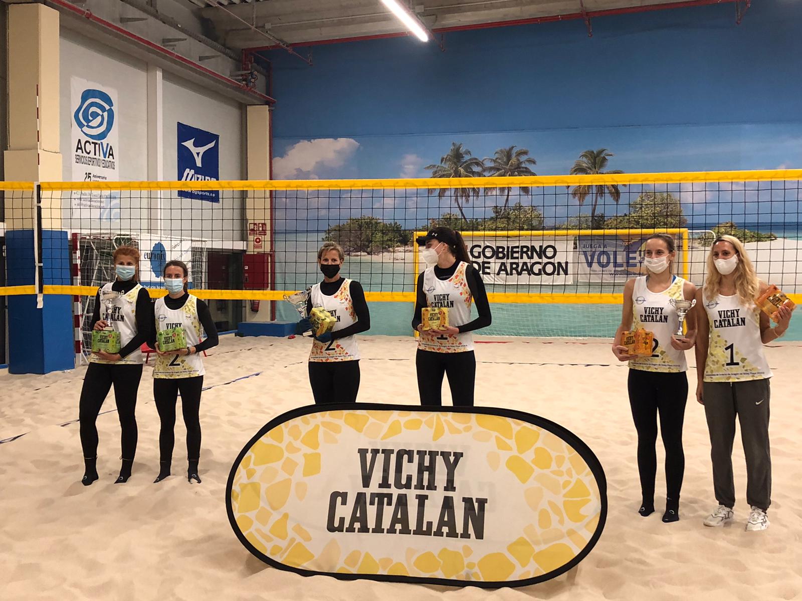Voley Playa Majadahonda: Olga Matveeva y Ania Esarte vuelven a triunfar en Zaragoza con Mayra Vasquez y Sibhond Nicaudie quintas