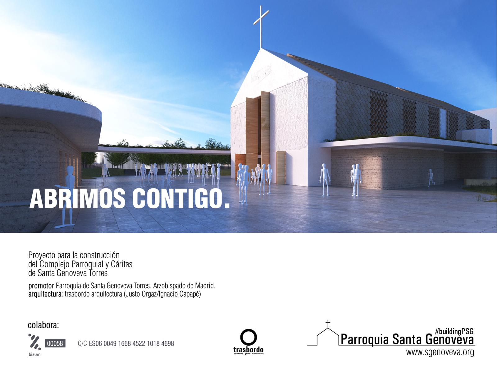 Los arquitectos Justo Orgaz e Ignacio Capapé ganan el «proyecto PSG» para edificar la nueva Iglesia de Roza Martín (Majadahonda)