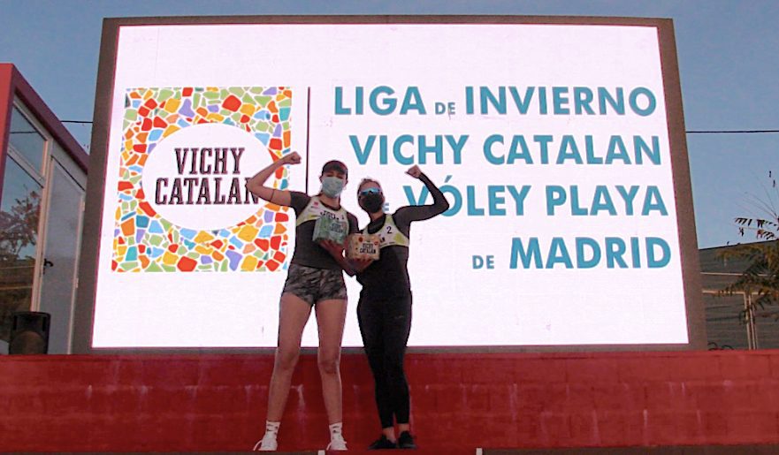 Voley Playa: Olga Matveeva y Ania Esarte (CV Majadahonda) se llevan la Liga de Invierno 2020