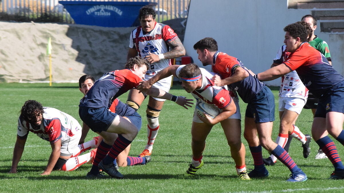 Rugby masculino: CR Majadahonda cae en Almería por 2 desafortunadas lesiones y dejando estela de gran equipo