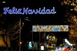 luces navideñas