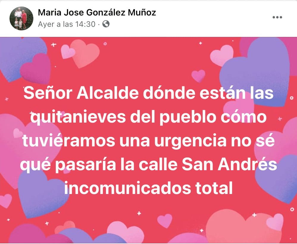 5 mujeres se convierten en «influencer» de Majadahonda generando 250 comentarios sobre la gestión del Ayuntamiento en la nevada