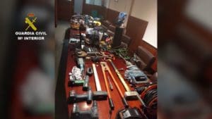 Guardia Civil desarticula la banda de alucineros de "El Pasteles"