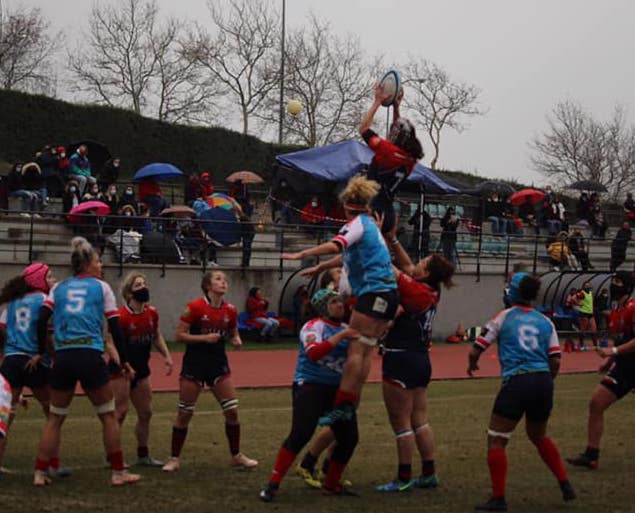 Rugby Femenino: Majadahonda vence al «Sanse», se pone líder y aspira «al título que tanto se le resiste»