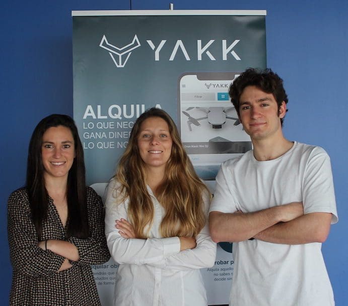 Tres jóvenes de Majadahonda logran 5.000 usuarios con su plataforma digital de alquiler de objetos en España