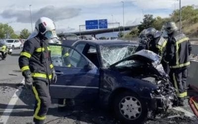Accidente M-50 Majadahonda: el joven fallecido llevaba 2 sillas de bebé vacías en la parte trasera
