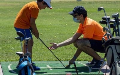 Majadahonda y Oeste: GymGolf lleva en bus a los niños al club de Villanueva de la Cañada para practicar deportes en verano