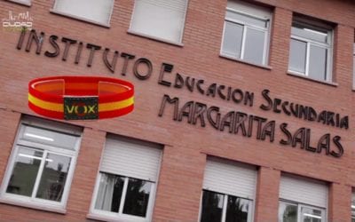 Una profesora del Margarita Salas (Majadahonda) denuncia que Vox aprovecha su Concejalía para regalar pulseras políticas a los niños