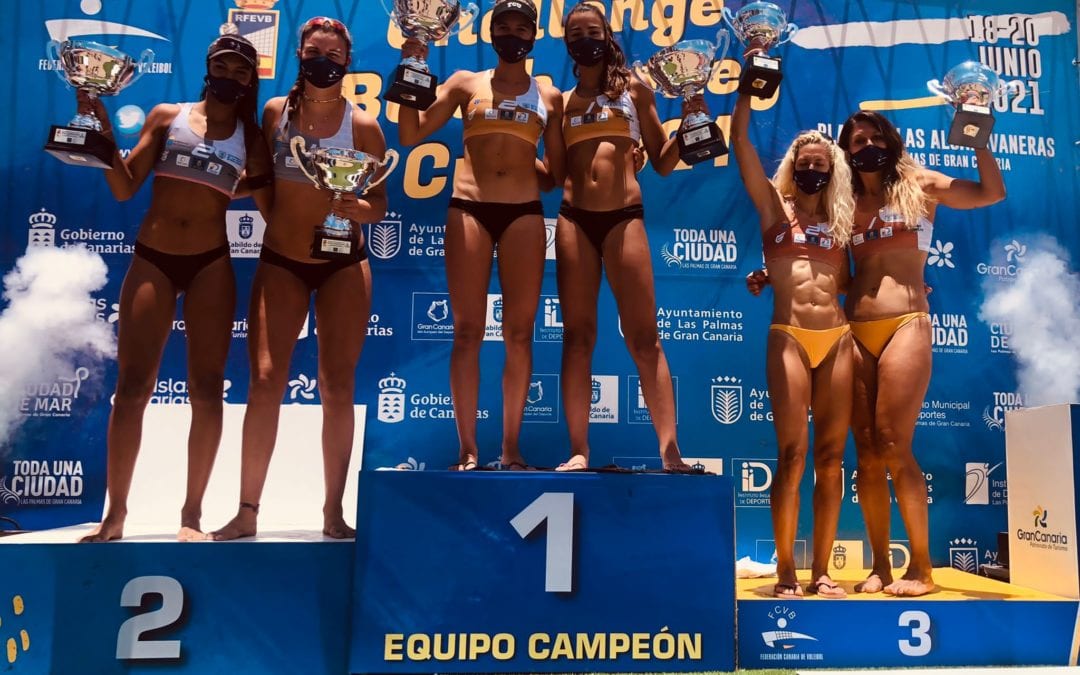 Nuevos éxitos del voley Majadahonda en Avilés y Gran Canaria: bronce nacional y oro en las Alcaravaneras