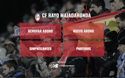 Hacerse socio del Rayo Majadahonda en 1 solo «click»: la plataforma digital funciona