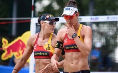 Elsa (Majadahonda) y Liliana (Alicante) caen contra EE.UU (2-0) por la altura y la lluvia pero se juegan el pase este viernes contra China
