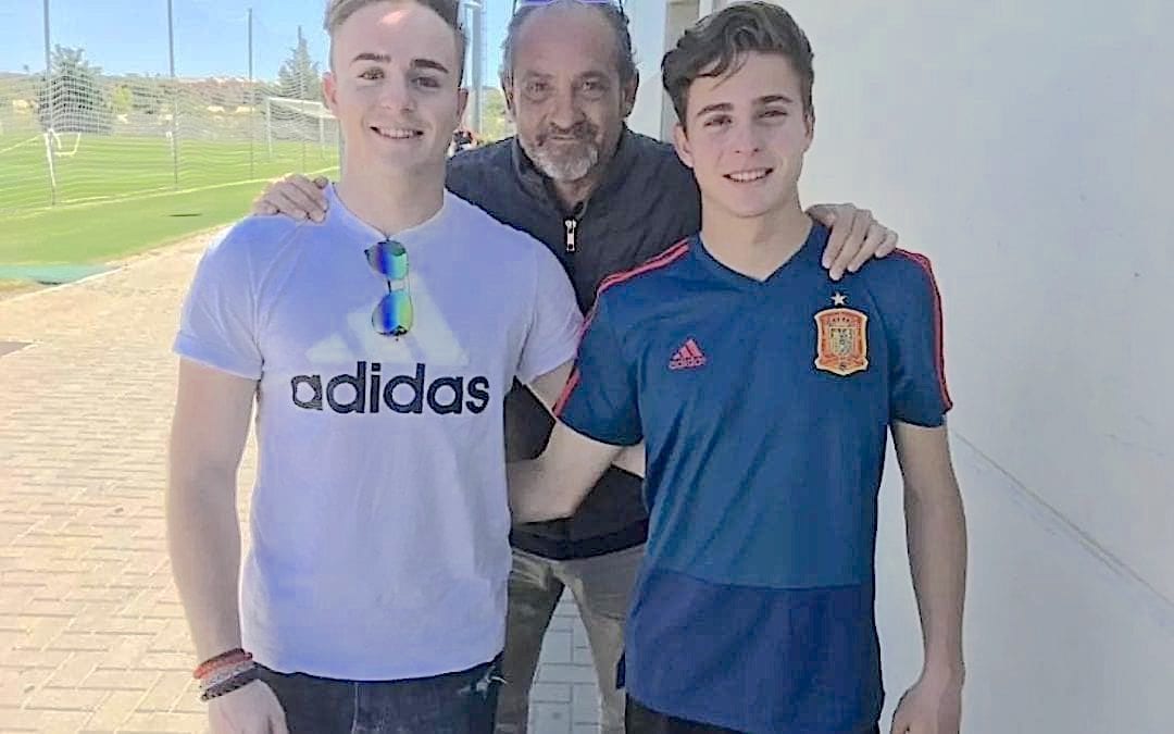 «Rorro» (Rodrigo) y «Riqui» (Alejandro) Riquelme: dos hermanos de Majadahonda que triunfan en el fútbol
