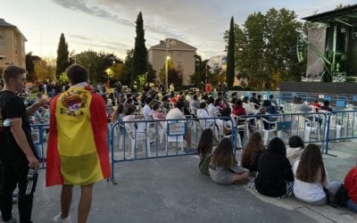 Sorpresa por el «lleno fotográfico» del Ayuntamiento y alegría por los 2 ex Rayo Majadahonda en el España- Italia