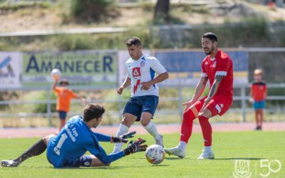 Victoria del Rayo Majadahonda en el amistoso de Alcorcón (0-1): Raúl Sánchez, Ruiz Mateos y Gorka, destacados