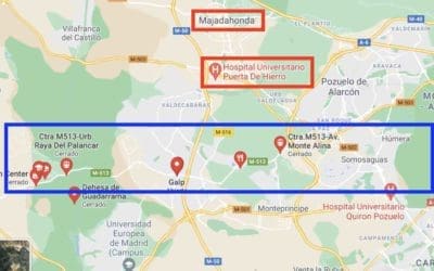 La M-513 del Oeste de Madrid se cobra otra nueva víctima de tráfico a su paso por Pozuelo