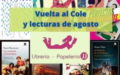 Recomendaciones de lectura para agosto 2021 de Librería JJ Majadahonda y planificando ya la vuelta al cole