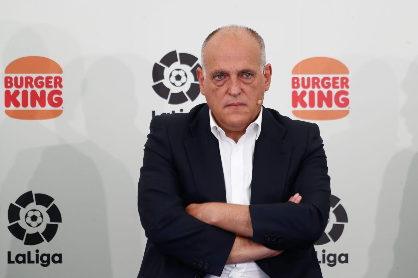 Declaraciones completas de Javier Tebas en el «Burger King» de Majadahonda