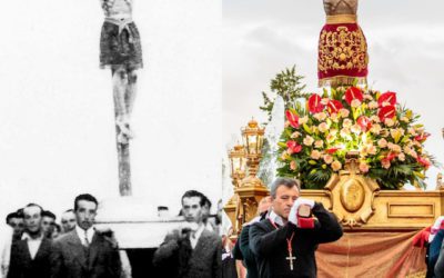 Majadahonda celebra su Santo Patrón: flores y misa al Cristo de los Remedios