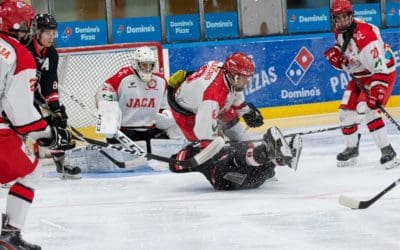 Hockey Hielo: estreno con derrota contra el Jaca del «nuevo» SH Majadahonda en senior y junior