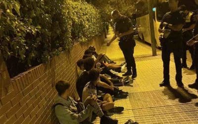 La «banda del botellón» actuó en Majadahonda y Las Rozas antes de ser detenida en Madrid: libres por menores