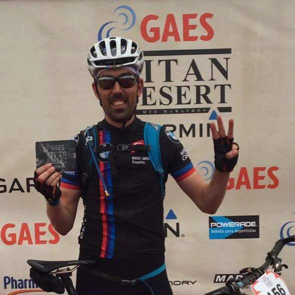 El ciclista Iván Granizo (Majadahonda) obtiene el reconocimiento por su actuación en el «Dakar de las bicicletas»