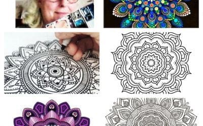 Maribel Hércules cuenta su experiencia con el «Taller de Mandalas» en el Centro de Mayores Reina Sofía de Majadahonda