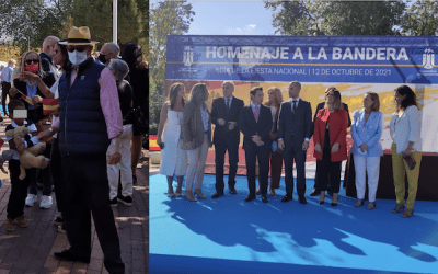 Fotos de la Bandera Majadahonda 2021: afiliado del PP «retirado» por su mujer, manipulación de Vox, coste del acto y «humo» republicano