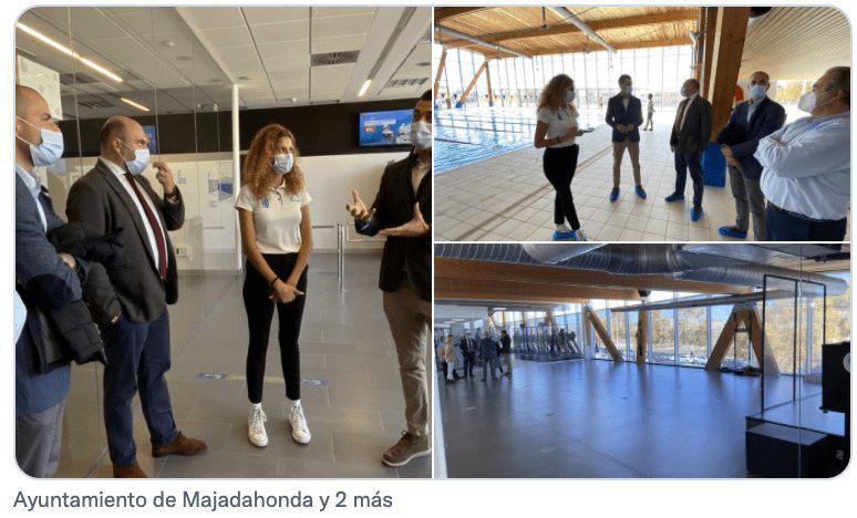 Alcalde: «Majadahonda tiene infraestructuras deportivas de 1ª, debemos estar orgullosos, son envidiables”