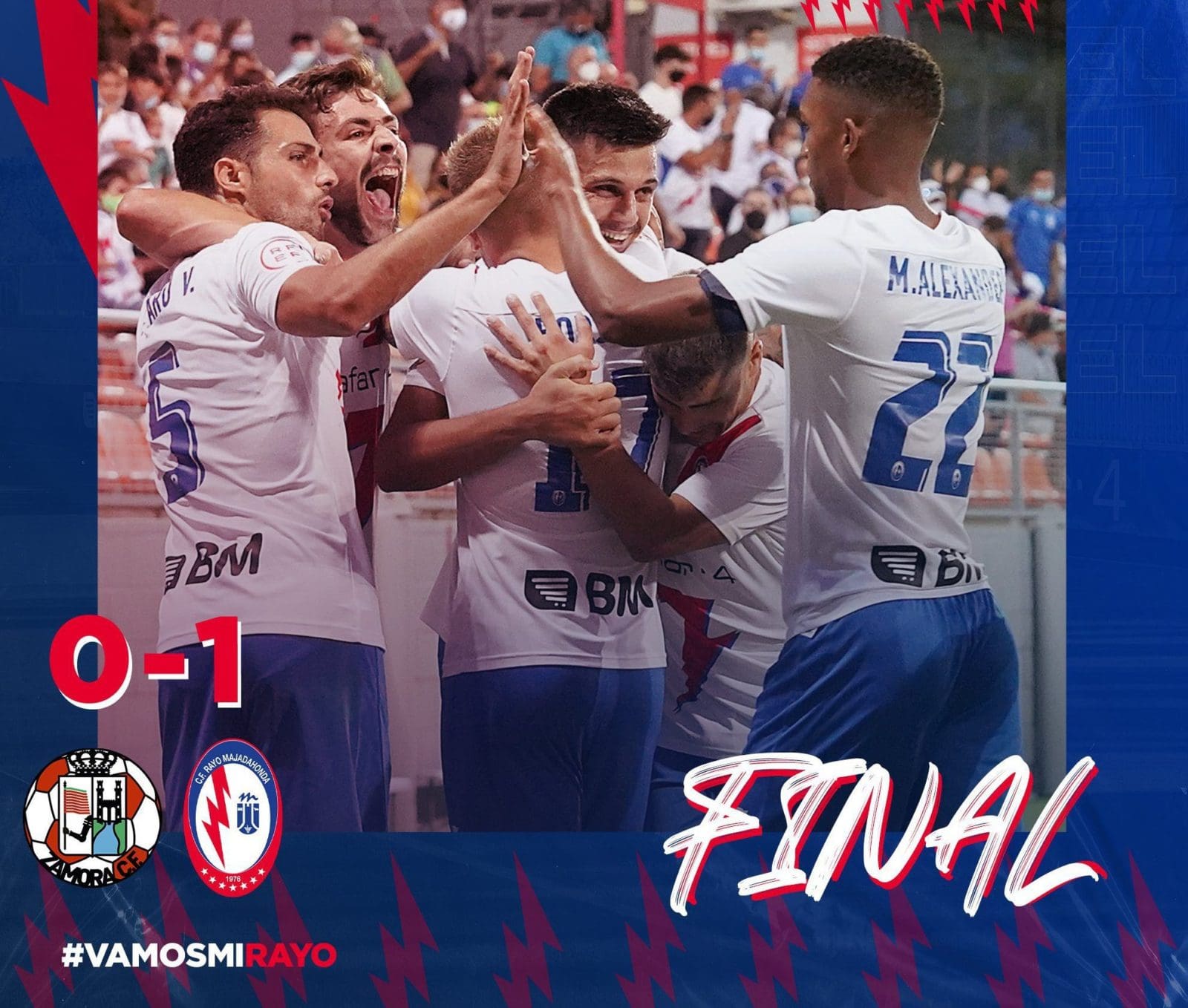 Rayo Majadahonda resiste el cerco de Zamora y se trae 3 puntos de oro gracias a su capacidad defensiva