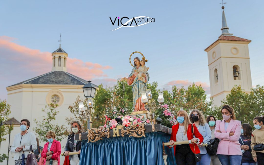 «Vecinos por Majadahonda» felicita a la Hermandad de la Virgen del Rosario por ser la primera que sale a la calle en procesión