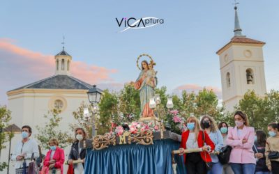 «Vecinos por Majadahonda» felicita a la Hermandad de la Virgen del Rosario por ser la primera que sale a la calle en procesión