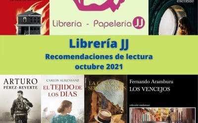 Recomendaciones de lectura para octubre 2021 de Librería JJ Majadahonda: las novedades literarias