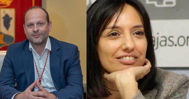 PSOE Majadahonda: la delegada del Gobierno, Mercedes González, y el concejal David Rodríguez, en el equipo de Lobato