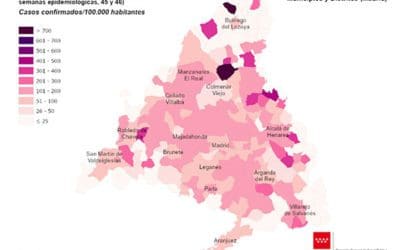 Covid: Galapagar, Boadilla, Las Rozas, Pozuelo y Majadahonda «repuntan» por encima de la barrera de los 100 contagios por 100.000 habitantes