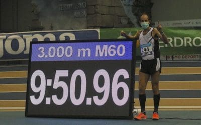 Atletismo: el atleta de 60 años Francisco García (Majadahonda), campeón de España de 3.000 metros