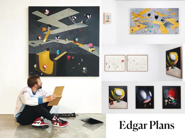 La revista «Traveller» elige al pintor de Majadahonda Edgar Plans como parte de la  «nueva generación de artistas españoles»
