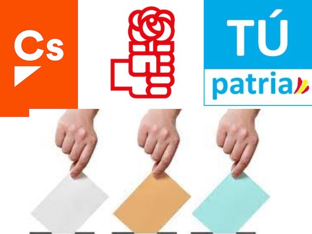 Política Majadahonda: Cs (Pammasa), PSOE (Plantilla municipal) y «Tú Patria» (Víctimas del Terrorismo)