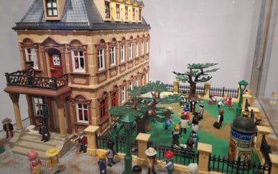 Literatura y Arte con juegos en la Exposición de «Playmobil» de Majadahonda:  Goya, Larra, Galdós, San Isidro y Torrente Ballester