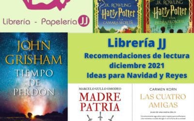 Diciembre 2021: recomendaciones de lectura para Navidad y Reyes de Librería JJ Majadahonda