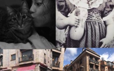 La curiosa foto de la actriz Mina El Hammani durante su infancia en el «Callejón del Gato» de Majadahonda