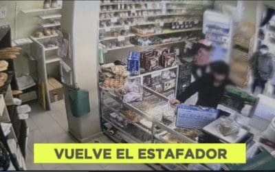Salen a la luz en Leganés las imágenes del mismo «timador» de comerciantes que actuó en Majadahonda