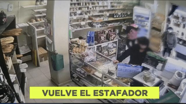 Salen a la luz en Leganés las imágenes del mismo «timador» de comerciantes que actuó en Majadahonda