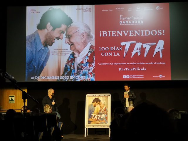 Miguel Angel Muñoz homenajea en Majadahonda a su «Tata» y a los profesores del colegio «Logos» desde Cines Zoco