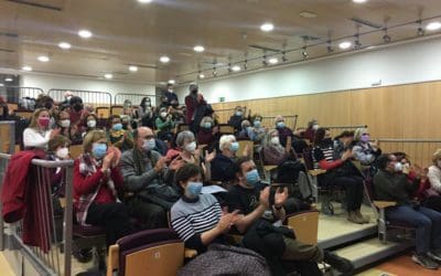 Exito de público en el homenaje en Majadahonda a la poeta Matilde Camus, la madre de Matilde Guisández