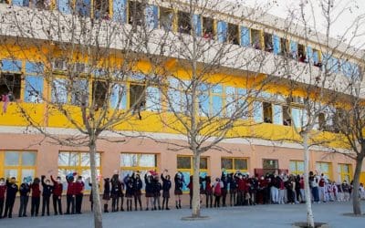Los alumnos de Ágora Madrid International School (Villaviciosa de Odón) dicen «Bye, Bye» a la «Quimio»