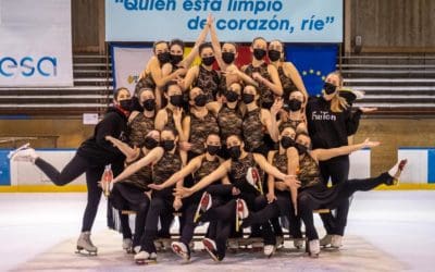 El Team Fusion Majadahonda (Patinaje) cuenta sus secretos: «Nuestra «espiral de la muerte» nos sale con una sincronía espectacular»