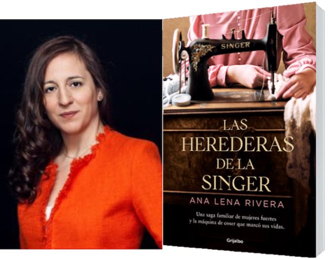 Ana Lena Rivera, la escritora «superventas» de Majadahonda, anticipa su próxima novela: «Las Herederas de la Singer»