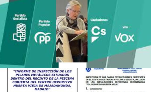 «Todos los partidos del Ayuntamiento escondieron los informes sobre la piscina que hizo públicos «Vecinos por Majadahonda» (II)